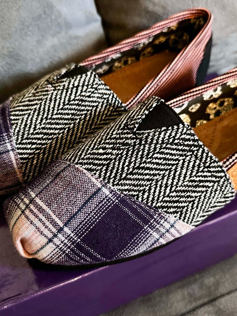 Madden Girl Gloriee Plaid Multi Shoes